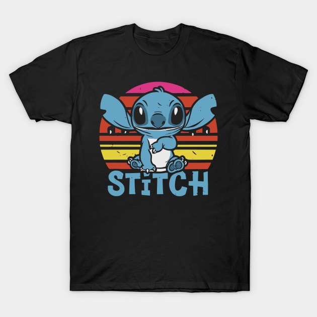 Stitch on Vacation T-Shirt by InspiredByTheMagic